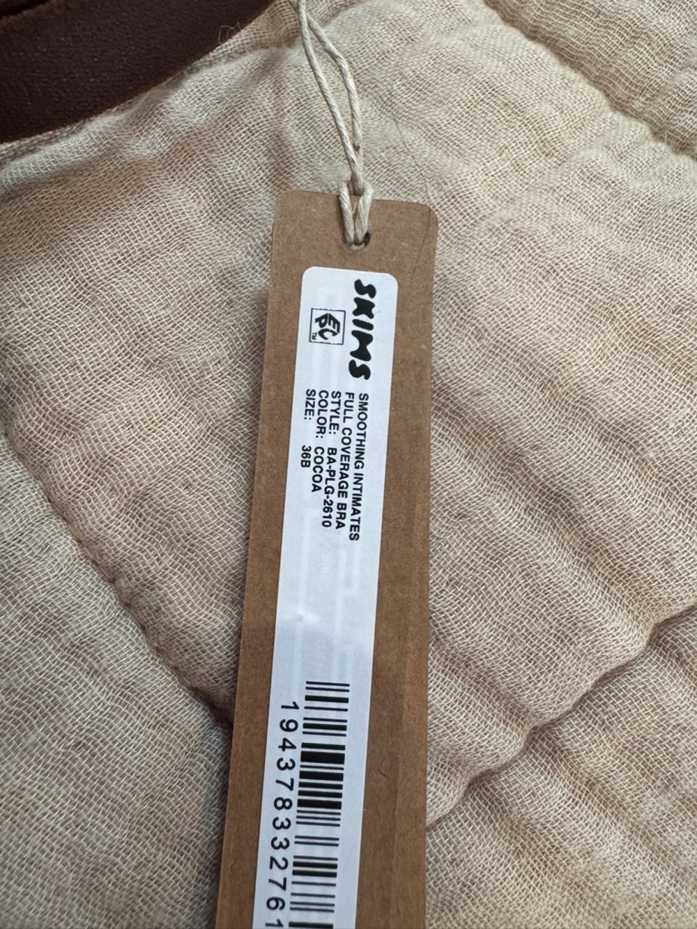SKIMS 3 Bra set: Seamless Underwire Unlined Full Coverage: Sand, Sienna, & Cocoa - Picture 6 of 8